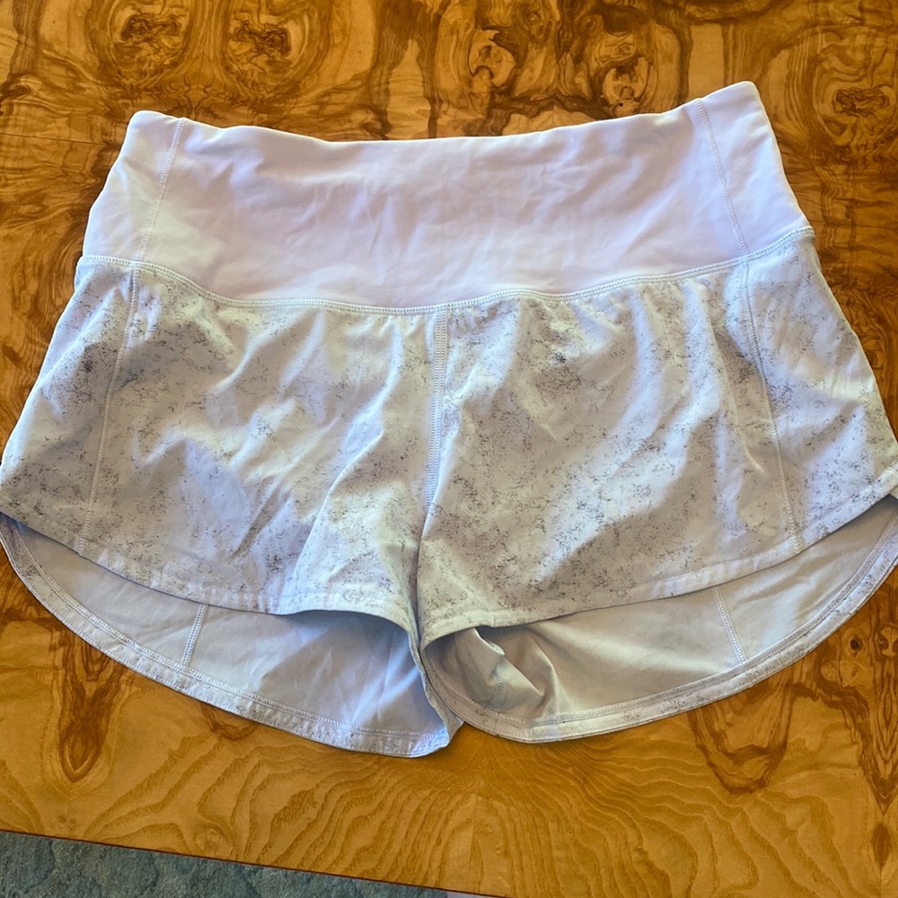 Lululemon size 6 high waisted shorts